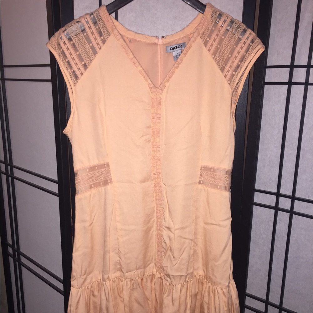 Peach dress